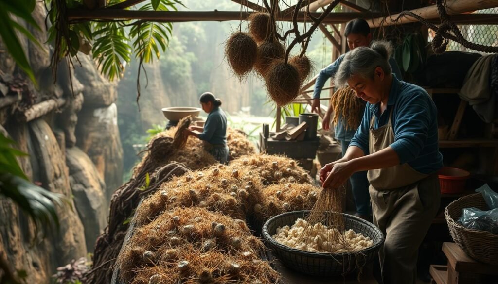 Quy trình sản xuất Yến sào