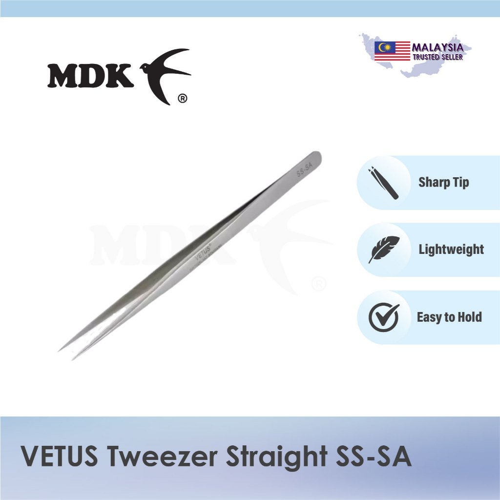 VETUS Tweezer SS-SA for Bird Nest Cleaning 5A-SA