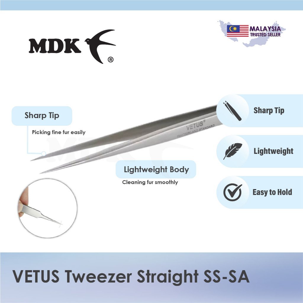 VETUS Tweezer SS-SA for Bird Nest Cleaning 5A-SA - Image 2