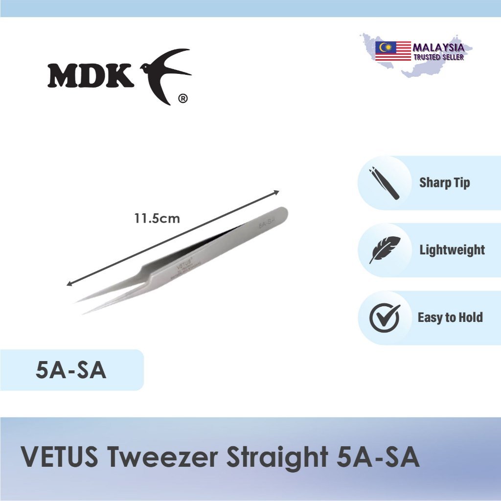 VETUS Tweezer SS-SA for Bird Nest Cleaning 5A-SA - Image 5