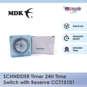 SCHNEIDER Timer 24H Analogue Time Switch with Reserve CCT15101