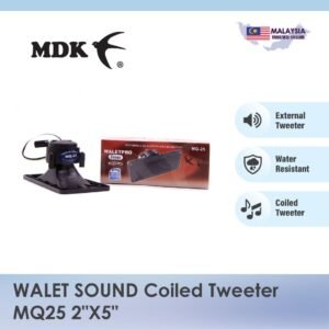 WALET SOUND Tweeter MQ25 2"X5" for Swiftlet Farming External Sound