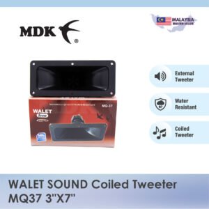 WALET SOUND Tweeter MQ37 3"X7" for Swiftlet Farming External Sound
