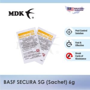 BASF Seclira SG Insecticide 6g (Sachet) Cockroach, Bed Bug, Fly, Spider, Flea Odourless Pest Control