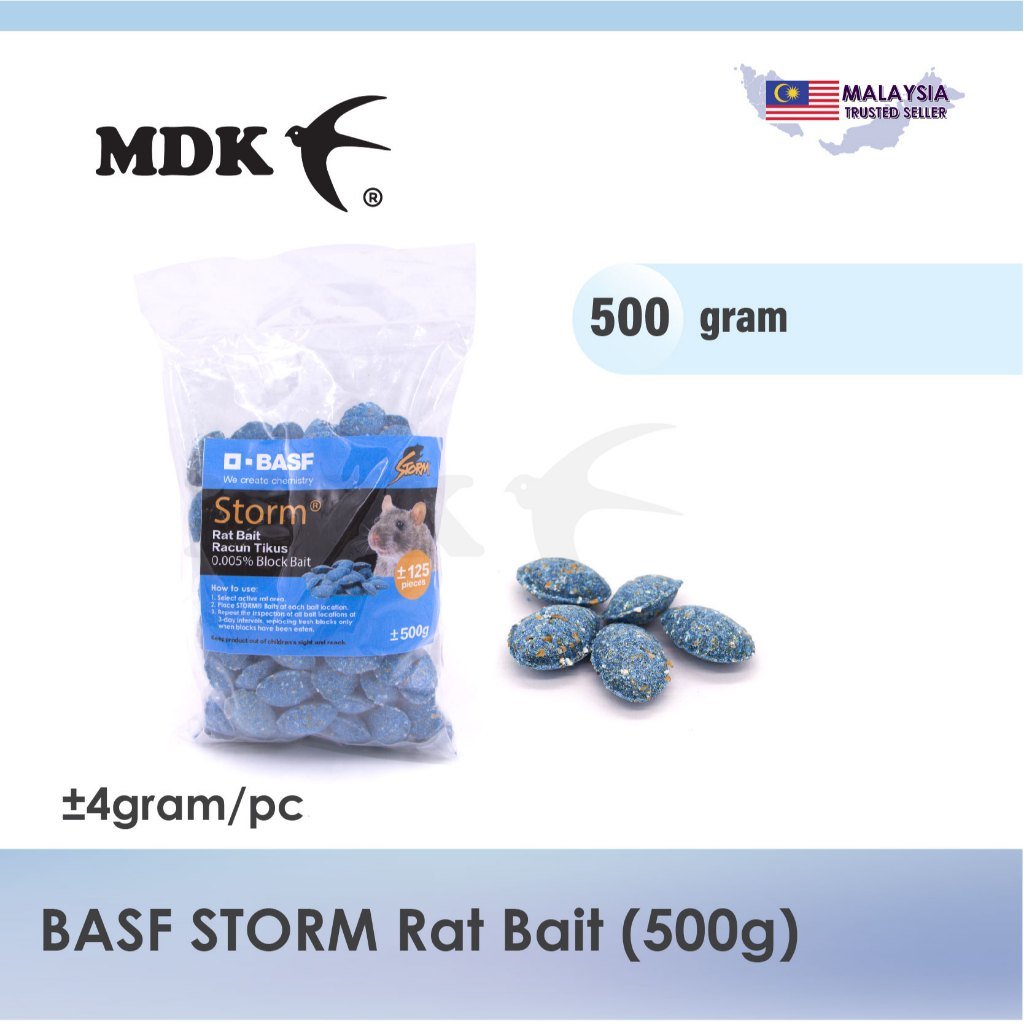 Storm Rat Bait Rodenticide Umpan Tikus Pest Control 500g 1KG - Image 3