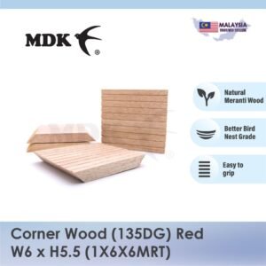 Corner Wood 135 Degree / Kayu Sudut 135 Darjah for Swiftlet Farming/ Walit