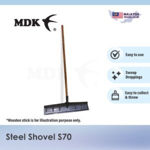 Steel Swiftlet Droppings Sweeper /Shovel S70 for Swiftlet Farming House Rumah Burung Walet