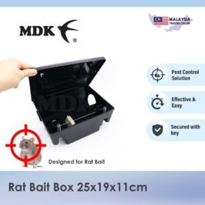 Rat Bait Box Soft Bait Station with Key Rodent Bait Box Storm Kotak Ubat Tikus