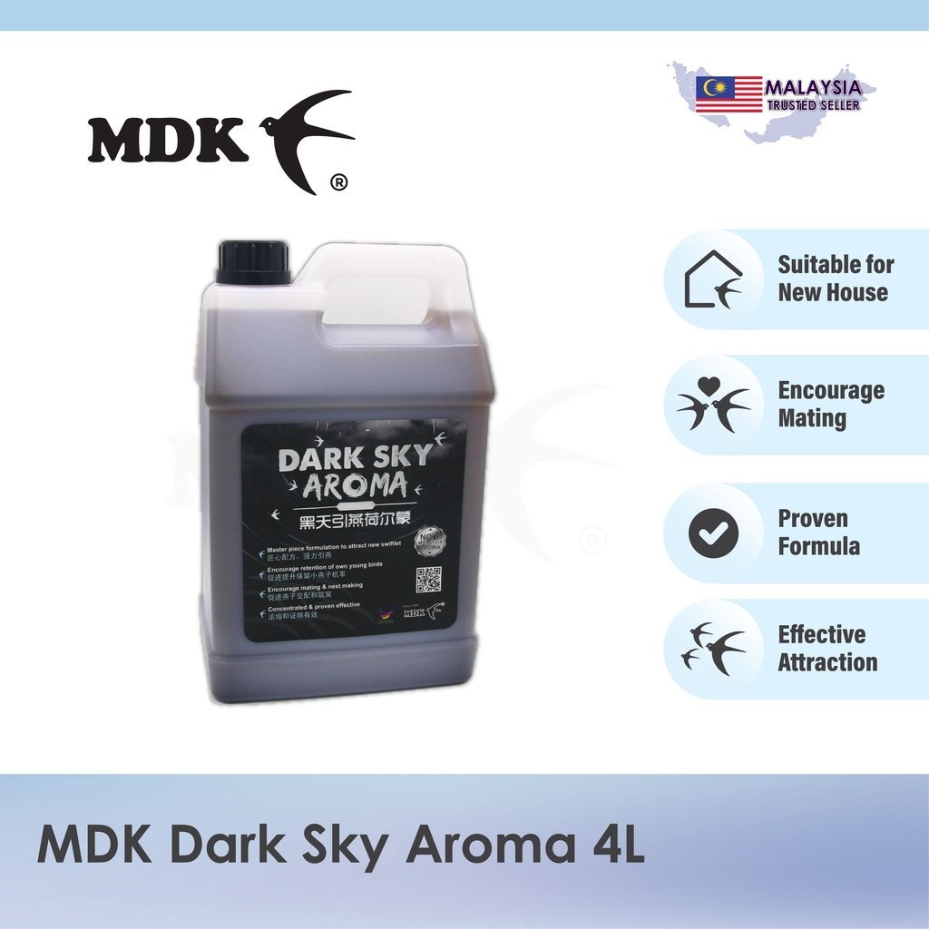 MDK Aroma Series (Concentrated) - Dark Sky Aroma for Swiftlet Farming
