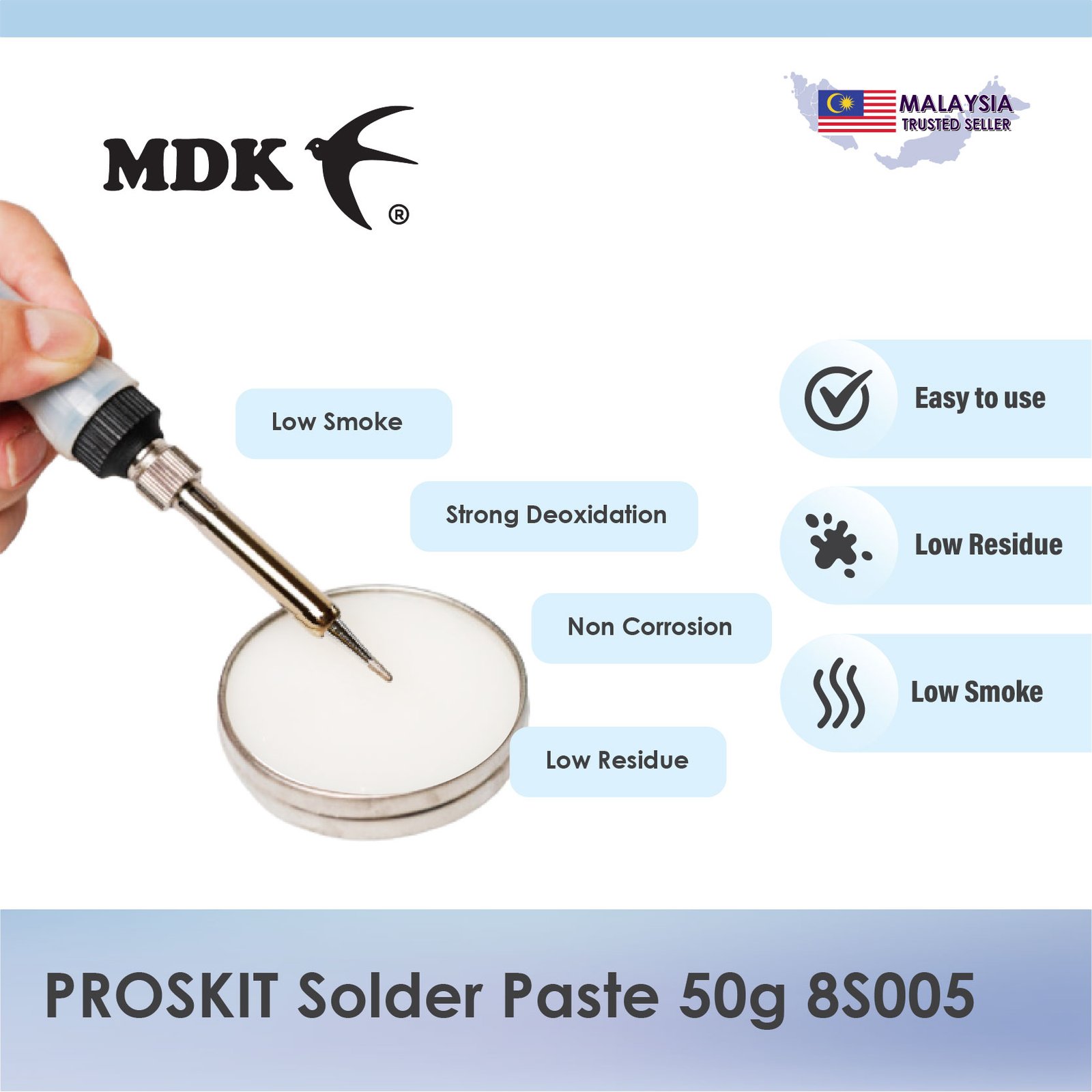 PROSKIT Solder Paste 50g 8S005 - Image 2