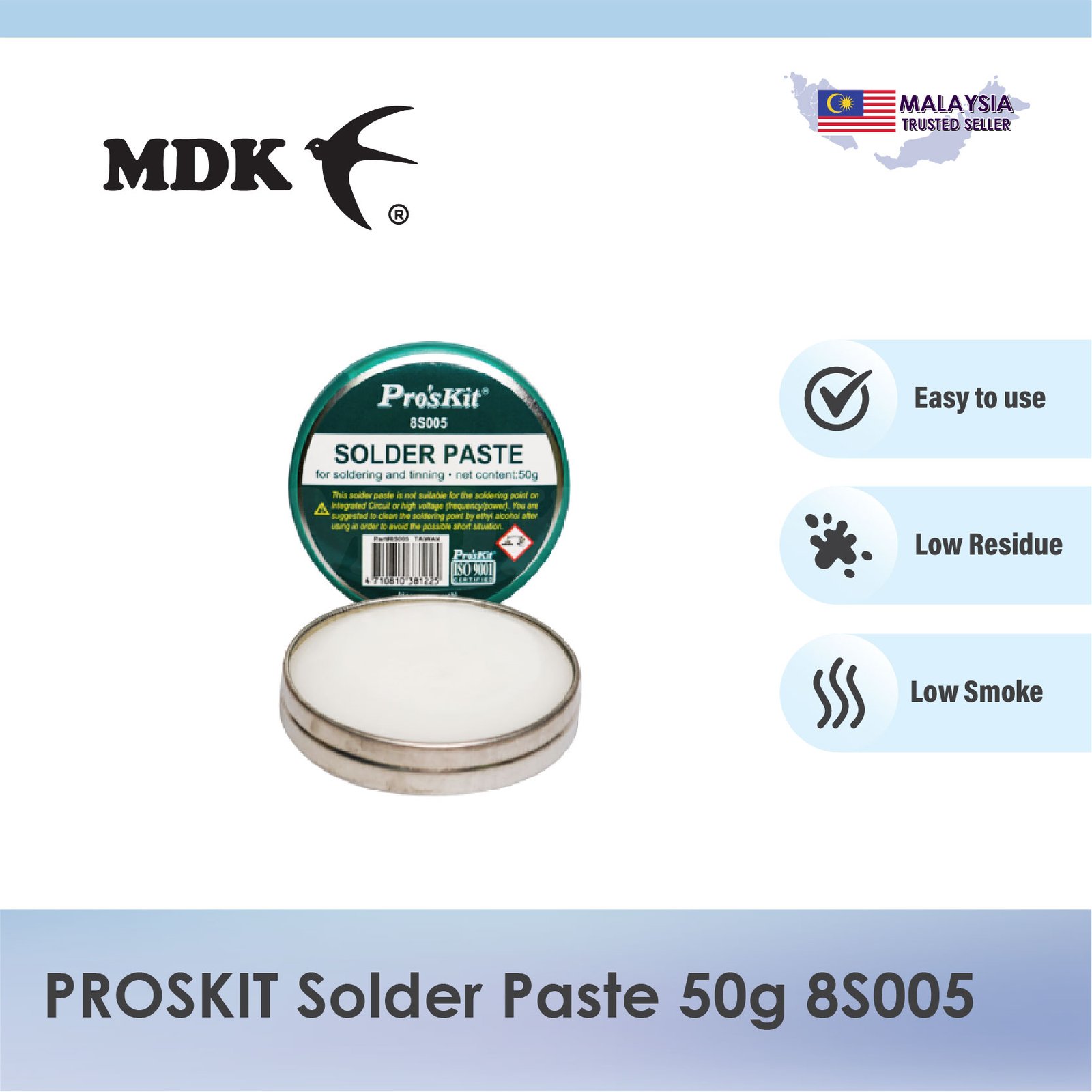 PROSKIT Solder Paste 50g 8S005 - Image 3