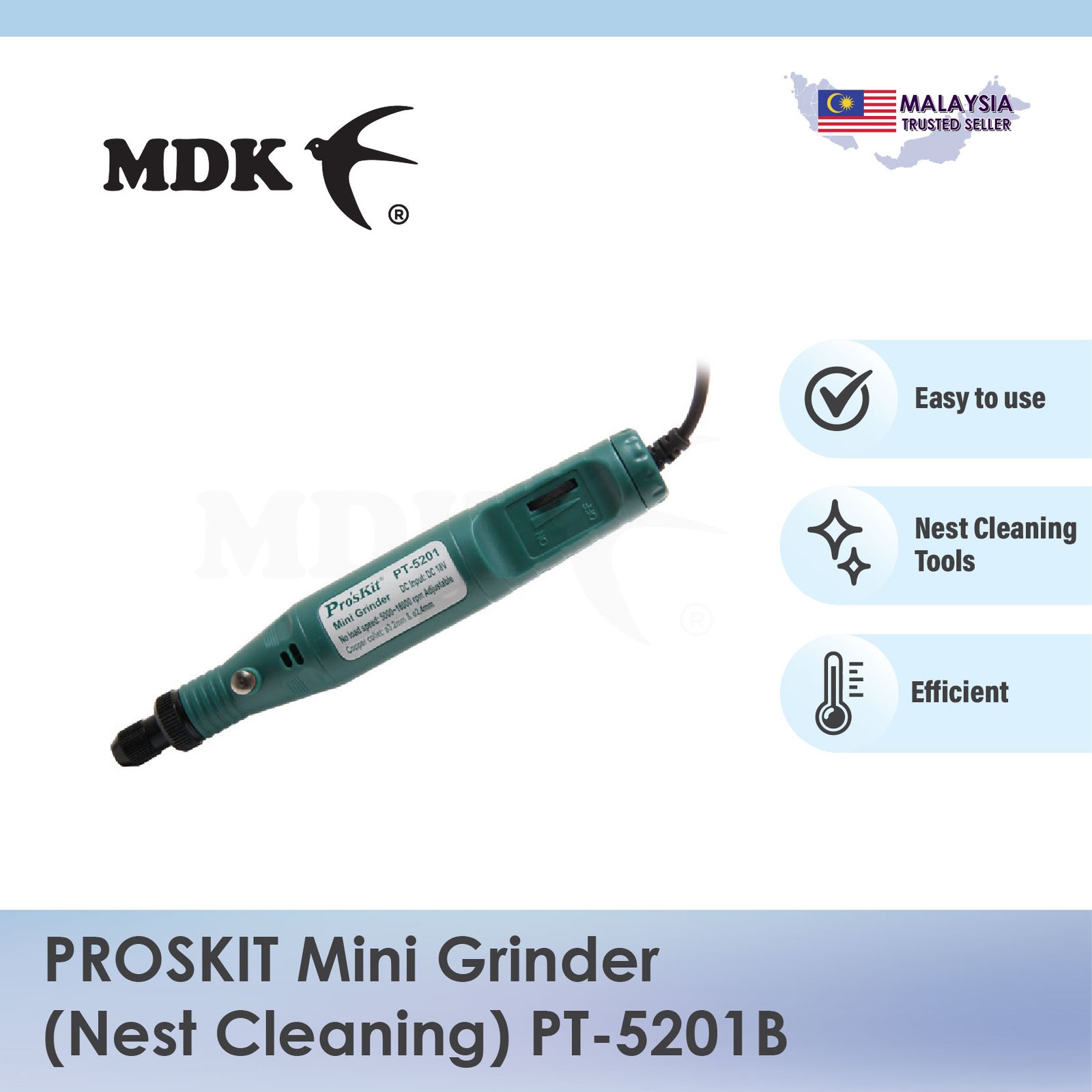 PROSKIT Mini Grinder (Nest Cleaning) PT-5201B