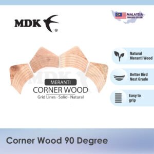 Corner Wood 90 Degree / Kayu Sudut 90 Darjah for Swiftlet Farming/ Walit