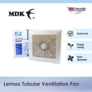 Lemax Ventilation Fan 8" (4" fitting)