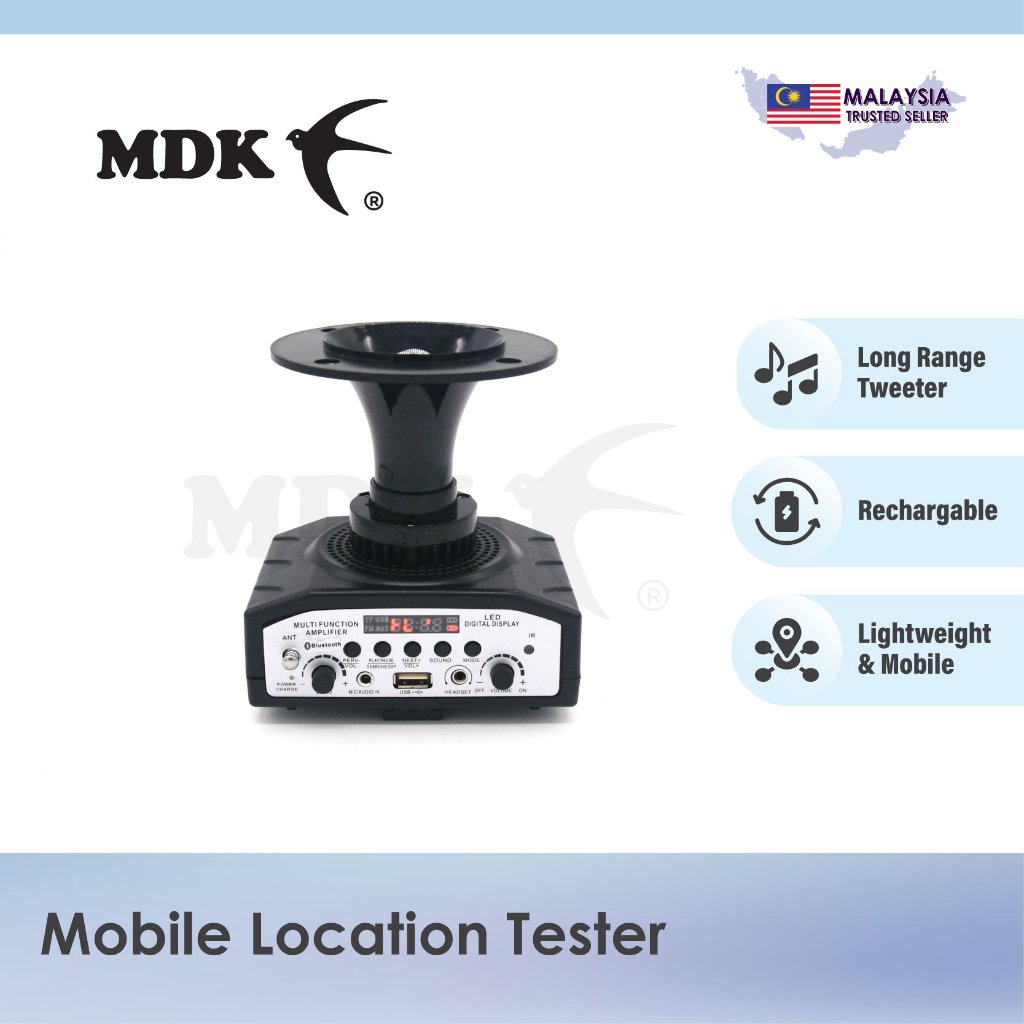 SWIFTLET TECH Mobile Location Tester (Complete Set with Sound) for swiftlet farming