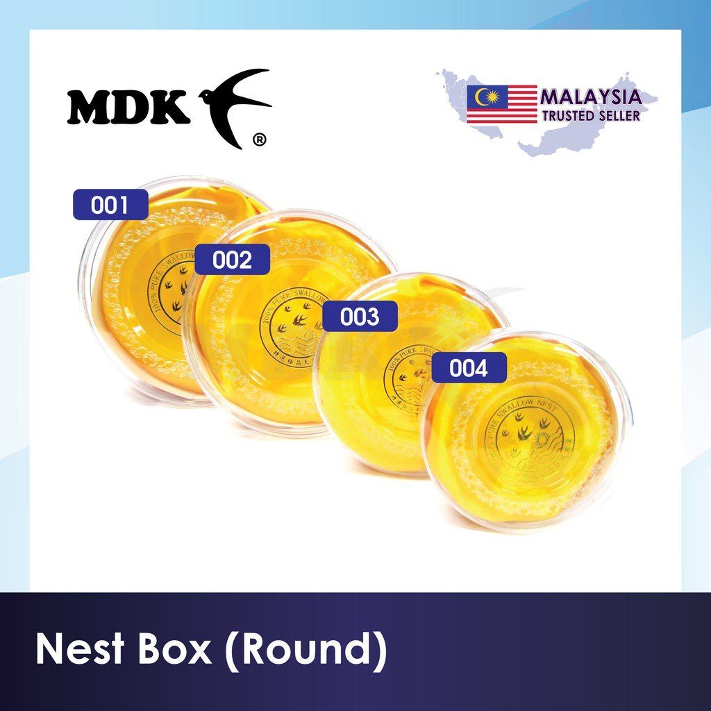 Nest Box (Round) Bird Nest Packaging Box 002 - Large 19.5 cm - Image 4
