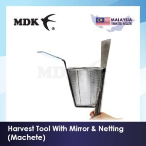Stainless Steel Nest Harvest Tool / Scraper with Netting & Mirror