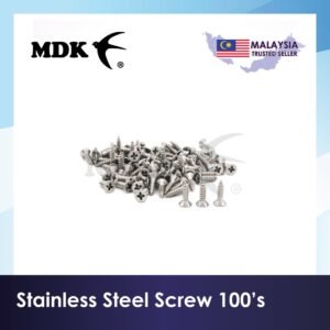 Stainless Steel Screw 100's (±7g)