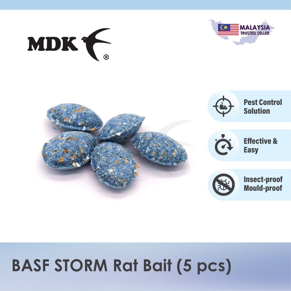 Storm / Storm Securable Rat Bait / Rodenticide Wax Block / Selontra Soft Bait - 5 pcs/ 10 pcs/ 50pcs - Image 2