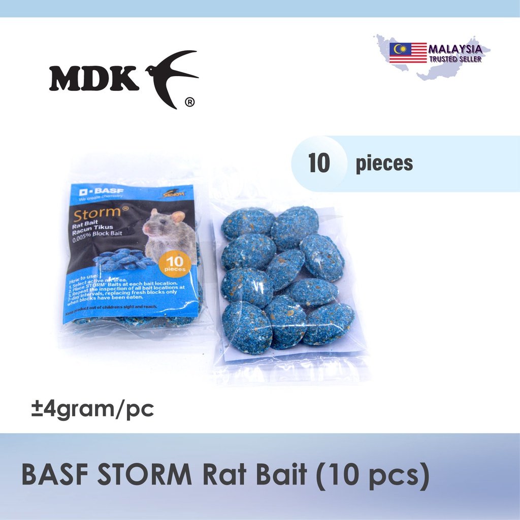 Storm / Storm Securable Rat Bait / Rodenticide Wax Block / Selontra Soft Bait - 5 pcs/ 10 pcs/ 50pcs - Image 6