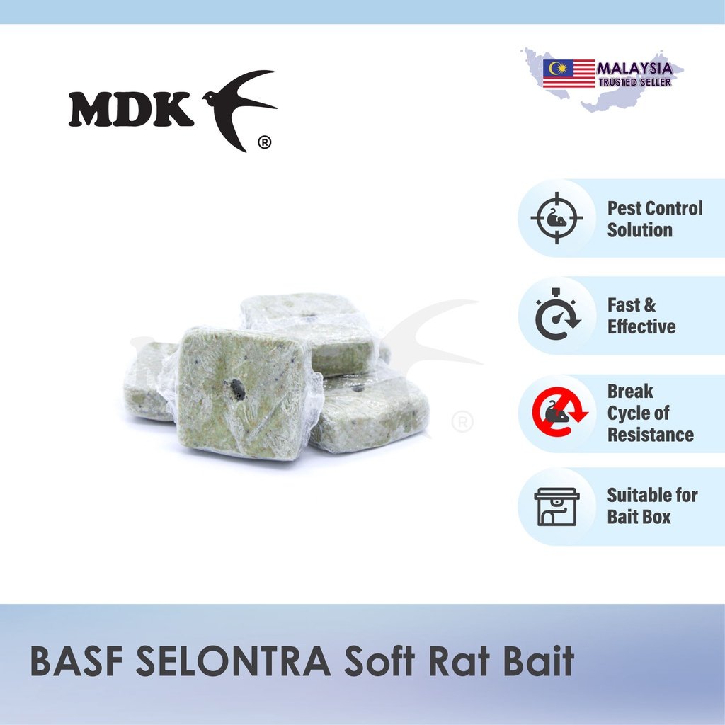 Storm / Storm Securable Rat Bait / Rodenticide Wax Block / Selontra Soft Bait - 5 pcs/ 10 pcs/ 50pcs - Image 9