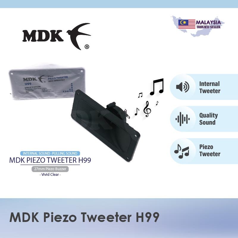 MDK Tweeter H99 2"x5" for Internal Sound / Pulling Sound Swiftlet Farming - Image 4