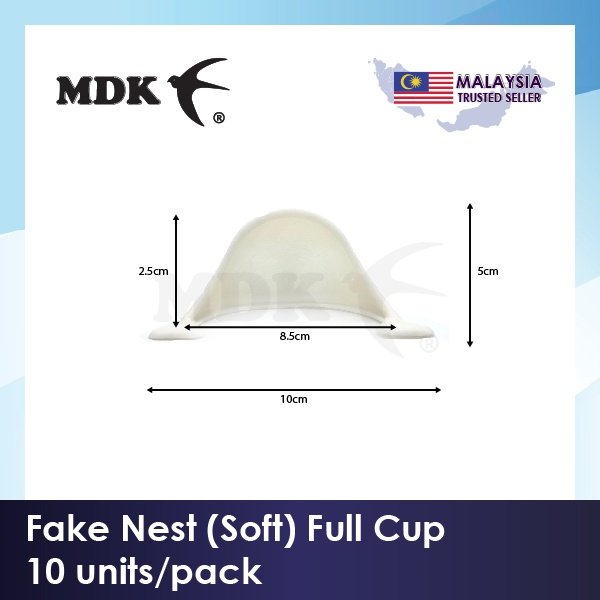 Fake Nest / Imitation Nest (Soft) - Half Cup/ Full Cup for Swiftlet Farming - Image 5