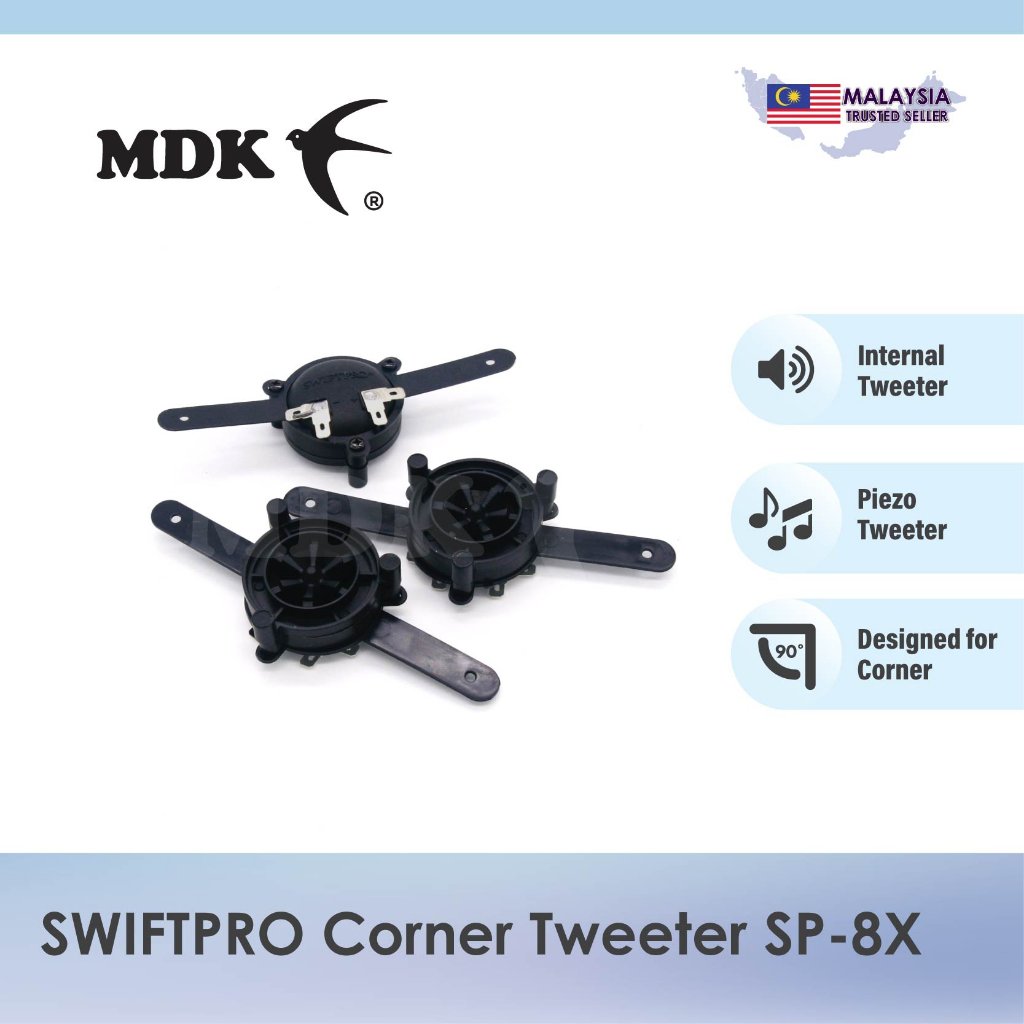 SWIFTPRO Corner Tweeter SP-8X / Mesh Cover Tweeter