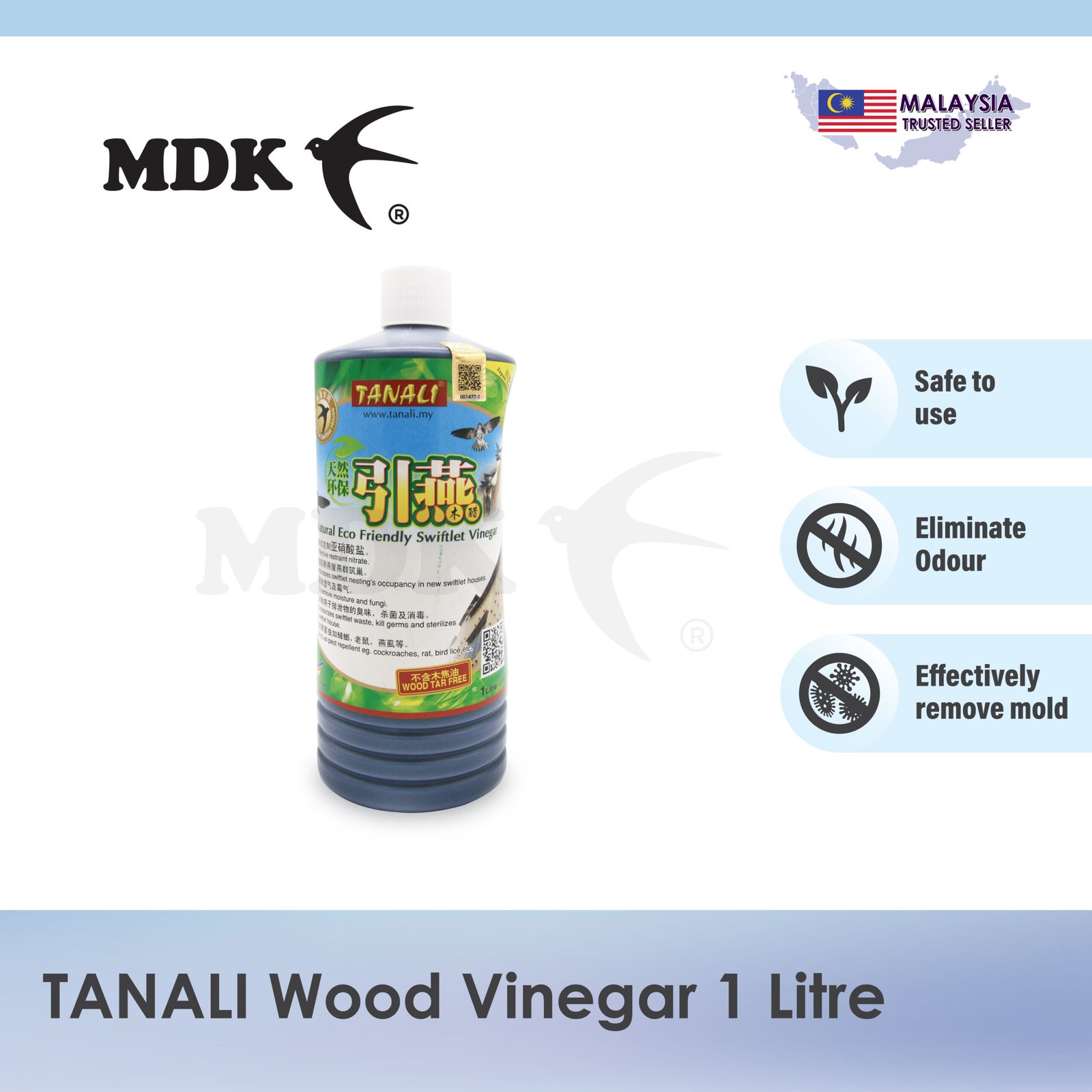 TANALI Swiftlet Vinegar 1L