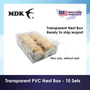 PVC Transparent Nest Box for Export/Delivery Use