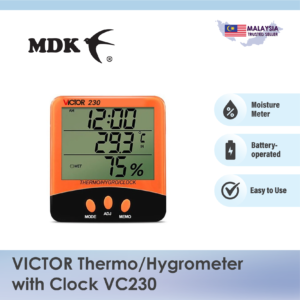 VICTOR Thermo/Hygrometer VC230
