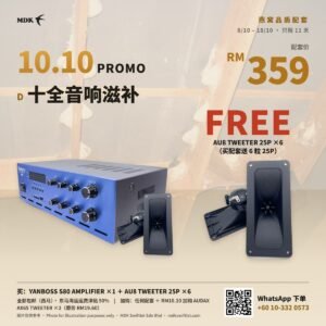 10.10 PROMO 配套 D 十全音响滋补